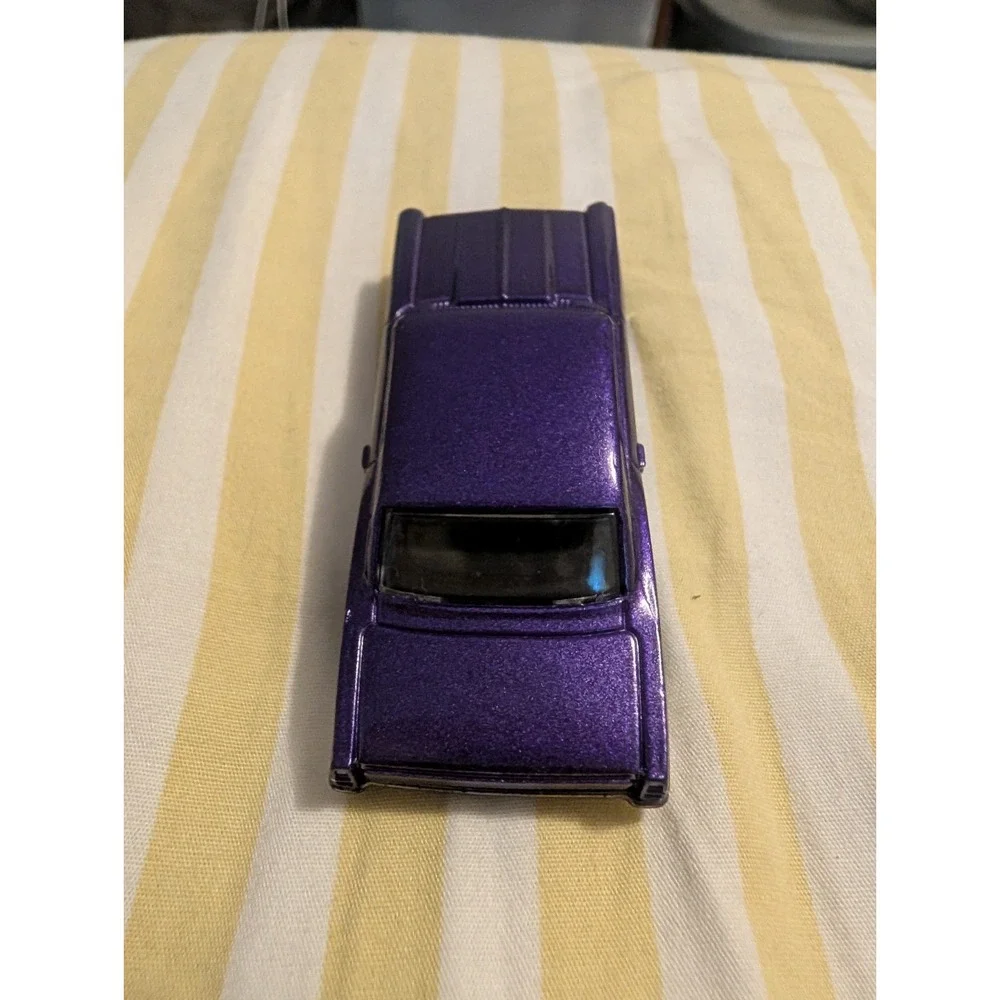 Hot Wheels 2006 Mattel 66 Nova Purple Diecast 1966 Chevy Nova Toy Car